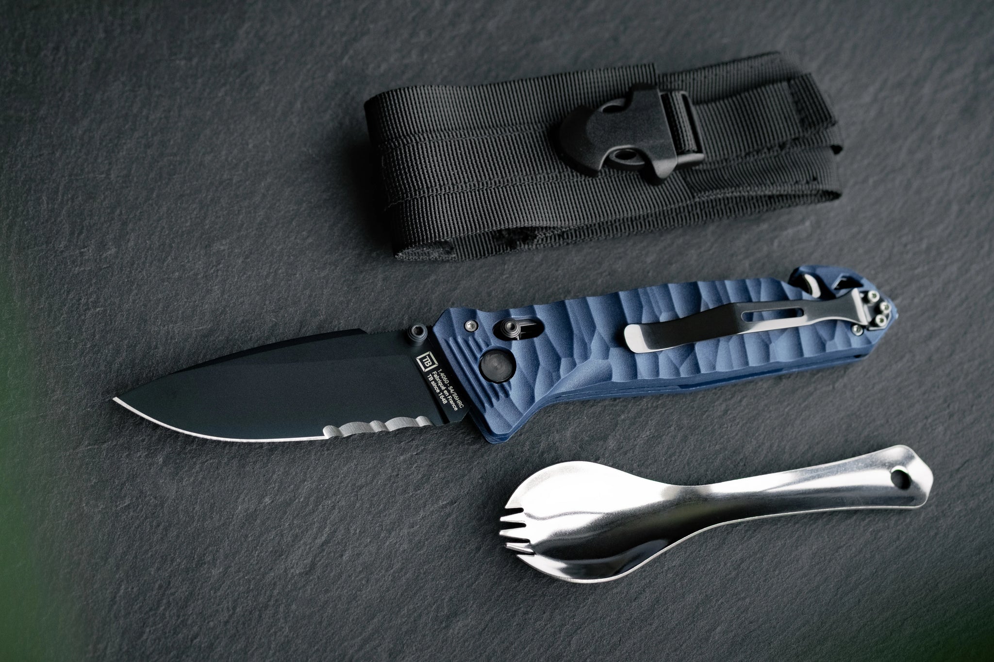 CAC - Blue edition - Pointed blade - Without corkscrew
