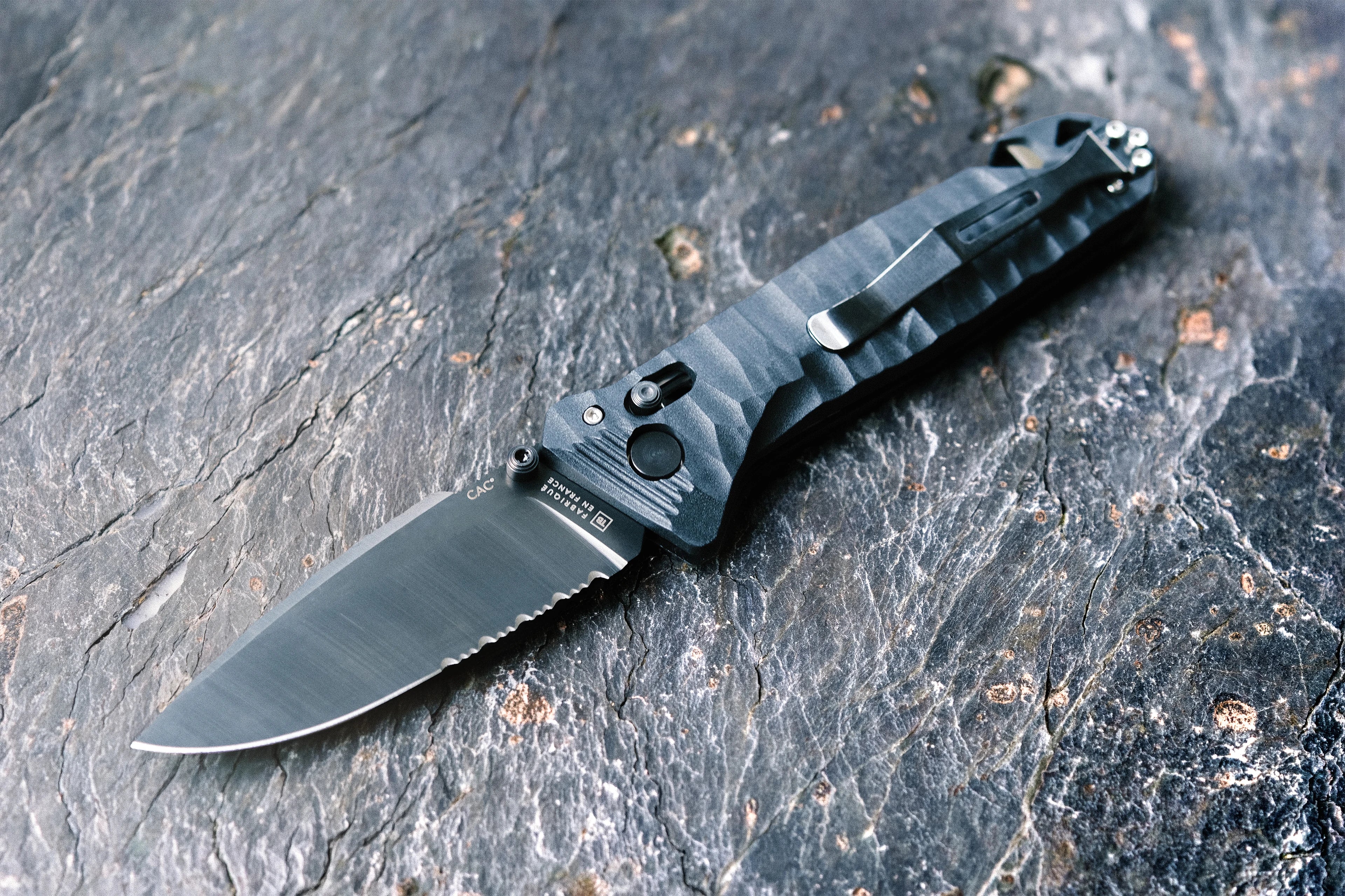 CAC S200 manche toxifié noir