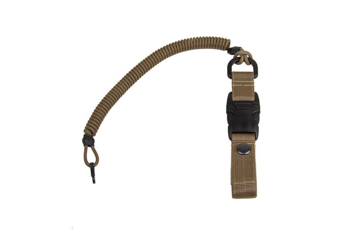 Quick release spiral cord